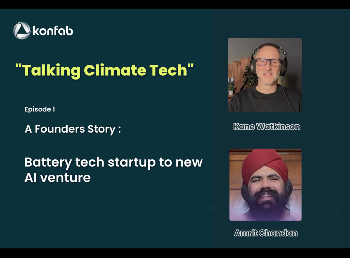 🎙️ EP 1 - Battery tech startup to new AI venture