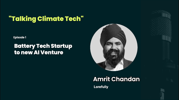 🎙️EP1 - Battery tech startup to new AI venture